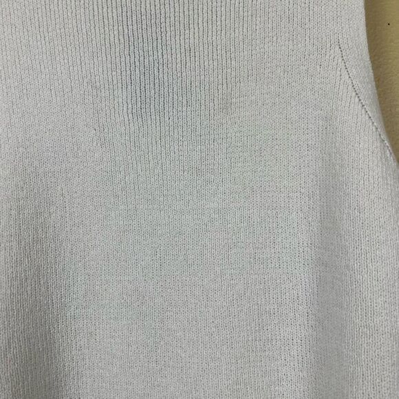 New White Black House Market WHBM Top White Knit Tank Tie Side NWT Size S - Picture 6 of 6